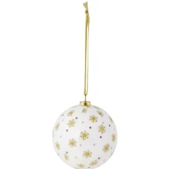 Gifi Boule de Noël assortie rose et doré Ø8cm - 3 modèles^ Décoration Sapin