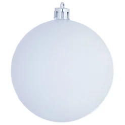 Gifi Boule de Noël blanc rose mat brillant x8^ Décoration Sapin