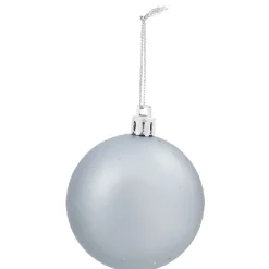 Gifi Boule de Noël bleu et argenté x10^ Décoration Sapin