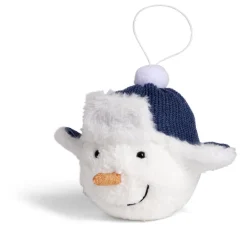 Sale Gifi Boule de Noël bonhomme de neige fourrure blanc Ø12cm