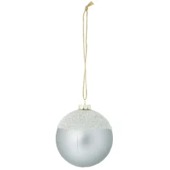 Gifi Boule de Noël Ø6cm effet givré - 3 modèles^ Décoration Sapin