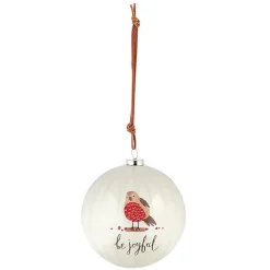 Gifi Boule de Noël design champêtre^ Décoration Sapin