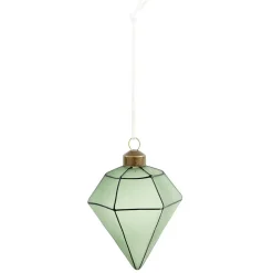 Gifi Boule de Noël design en verre^ Décoration Sapin