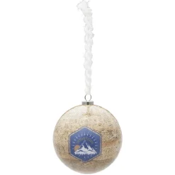 Gifi Boule de Noël design exclusif chalet Ø8 cm^ Décoration Sapin