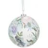 Gifi Boule de Noël design jardin d'Hiver Ø8 cm^ Décoration Sapin