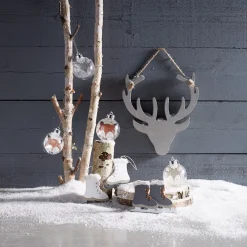 Gifi Boule de Noël dessin animal^ Décoration Sapin