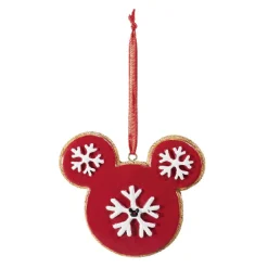 Gifi Boule de Noël Disney design Mickey rouge et blanc^ Décoration Sapin