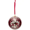 Gifi Boule de Noël Disney Minnie Mickey rouge et noire Ø10cm^ Décoration Sapin