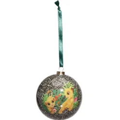Gifi Boule de Noël Disney noire Simba Ø7,5cm^ Décoration Sapin
