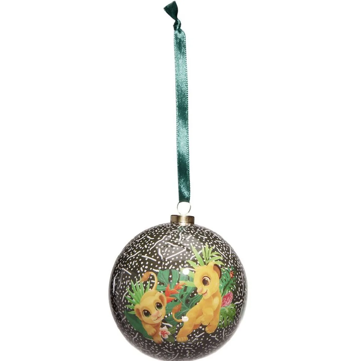 Gifi Boule de Noël Disney noire Simba Ø7,5cm^ Décoration Sapin
