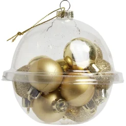 Gifi Boule de Noël doré Ø3 cm x12^ Décoration Sapin