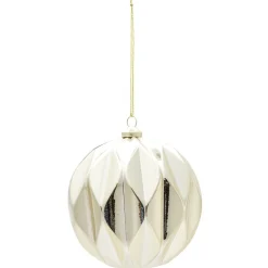Gifi Boule de Noël dorée déco Ø10 cm^ Décoration Sapin