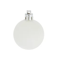 Gifi Boule de Noël dorée et blanche x25^ Décoration Sapin