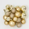 Gifi Boule de Noël dorée x20^ Décoration Sapin