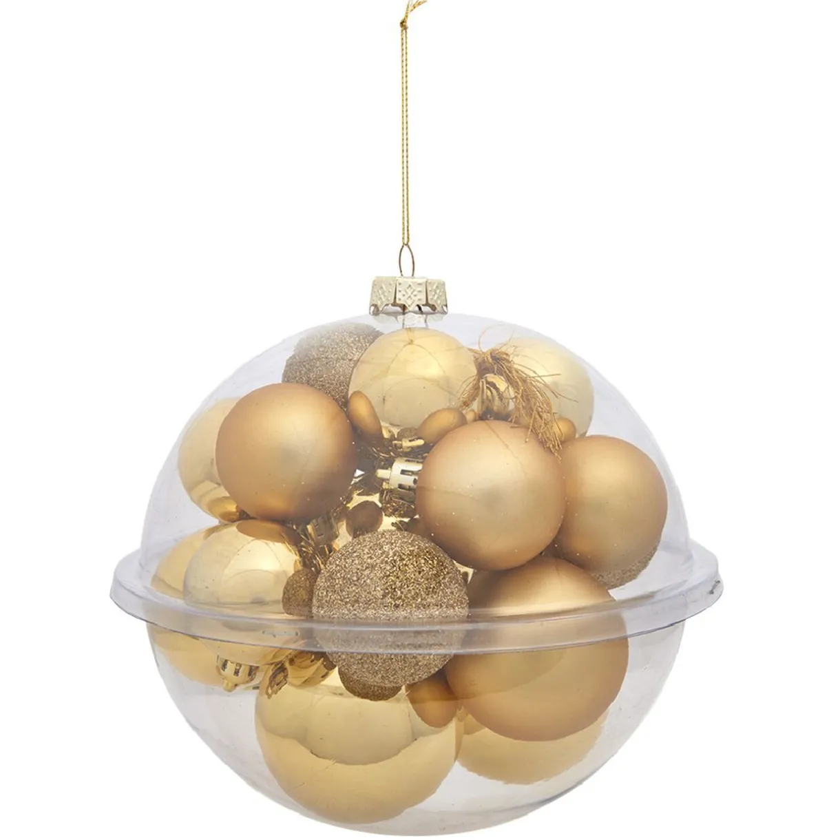 Gifi Boule de Noël dorée x20^ Décoration Sapin