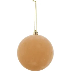 Gifi Boule de Noël effet floqué^ Décoration Sapin