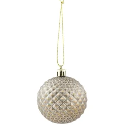 Gifi Boule de Noël effet matelassé^ Décoration Sapin