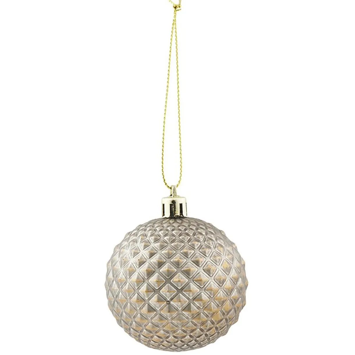 Gifi Boule de Noël effet matelassé^ Décoration Sapin