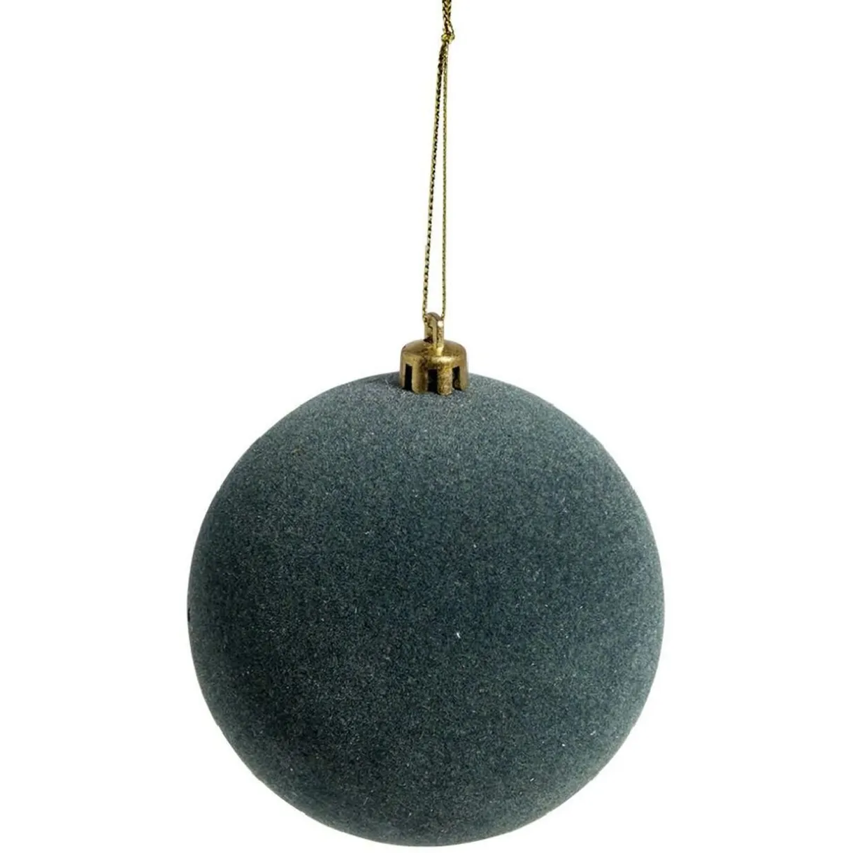 Gifi Boule de Noël effet velours Ø8cm x6^ Décoration Sapin