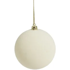 Gifi Boule de Noël effet velours Ø8cm x6^ Décoration Sapin