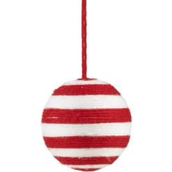 Gifi Boule de Noël en laine et coton^ Décoration Sapin