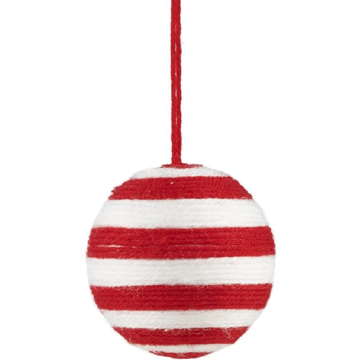 Gifi Boule de Noël en laine et coton^ Décoration Sapin