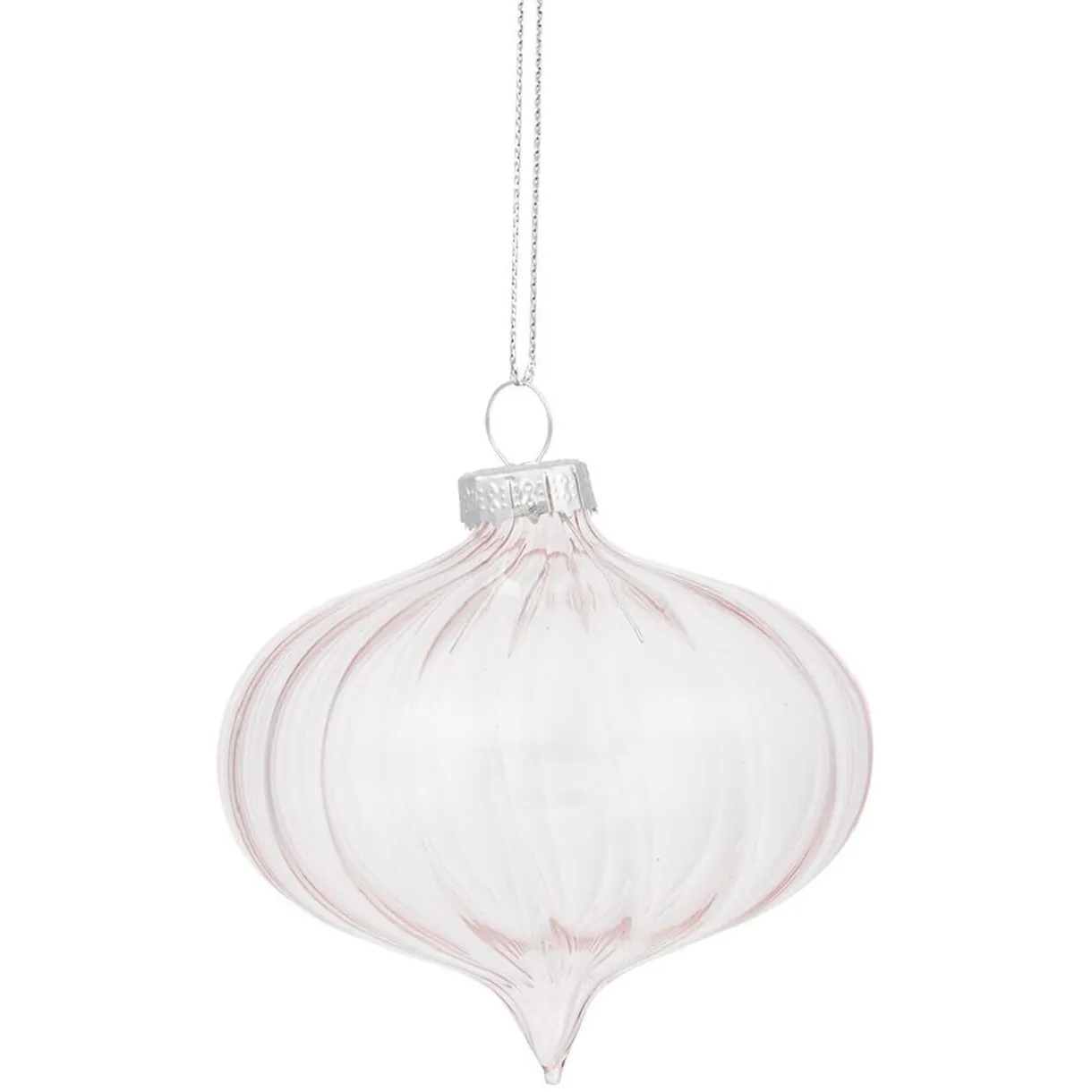 Gifi Boule de Noël en verre à suspendre^ Décoration Sapin