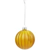 Gifi Boule de Noël en verre ambré Ø10 cm^ Décoration Sapin