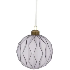 Gifi Boule de Noël en verre déco Ø8 cm^ Décoration Sapin