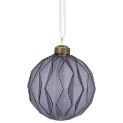 Gifi Boule de Noël en verre déco Ø8 cm^ Décoration Sapin