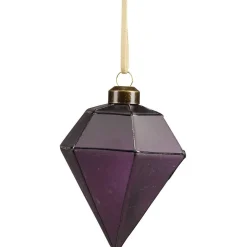 Gifi Boule de Noël en verre design origami Ø8cm^ Décoration Sapin