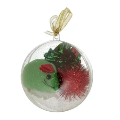 Gifi Boule de Noël en verre transparent x6^ Décoration Sapin