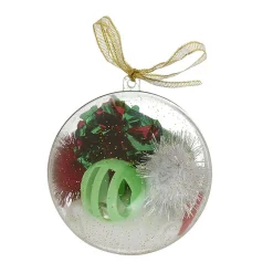 Gifi Boule de Noël en verre transparent x6^ Décoration Sapin