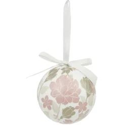 New Gifi Boule de Noël motif et inscription Merry Christmas Ø8 cm