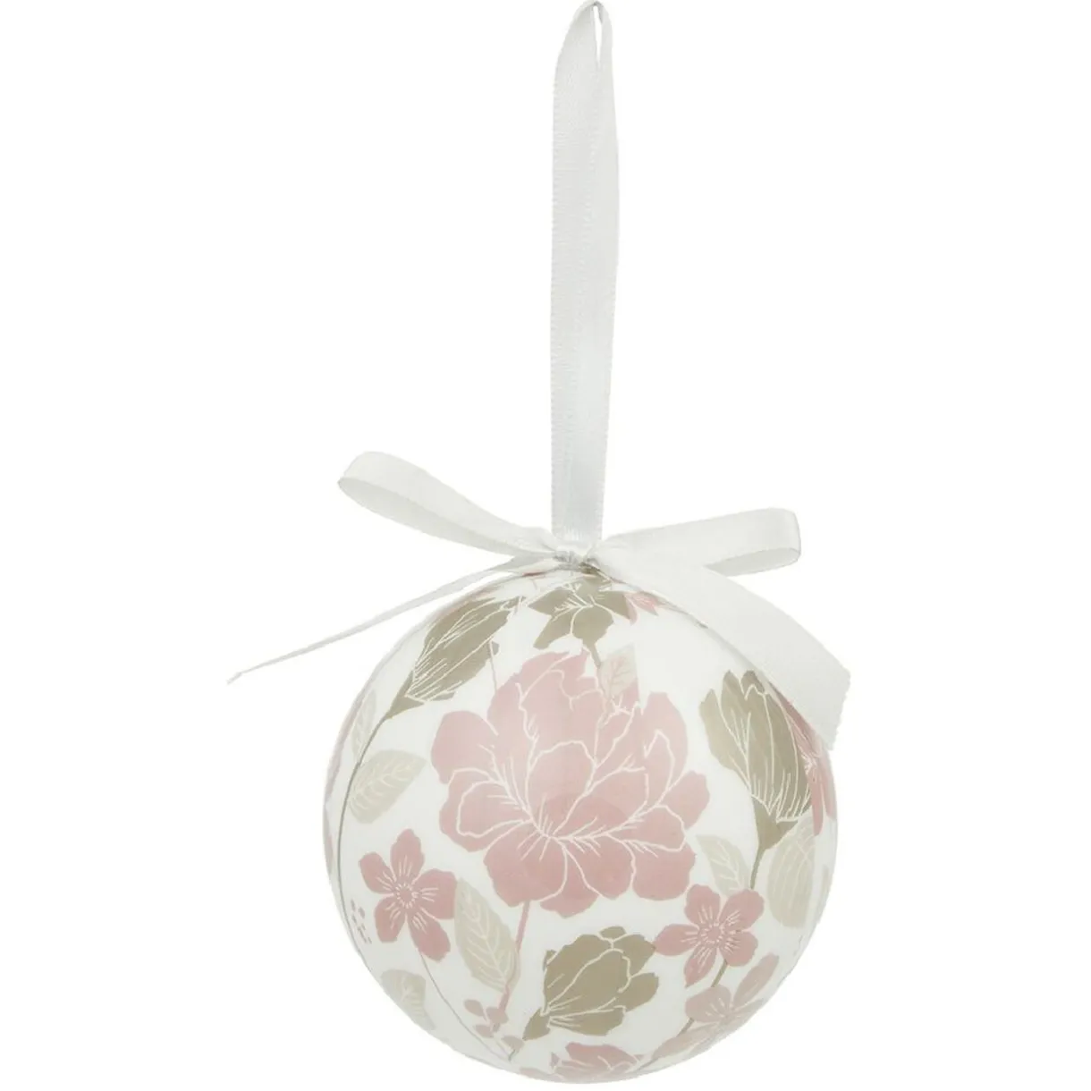 New Gifi Boule de Noël motif et inscription Merry Christmas Ø8 cm