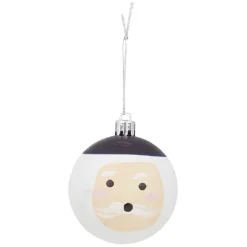 Gifi Boule de Noël Neige Boréal Ø6 cm x6^ Décoration Sapin