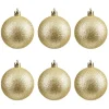Sale Gifi Boule de Noël pailletée dorées Ø6cm x6