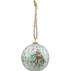 Gifi Boule de Noël papier design Tradition Ø8cm^ Décoration Sapin