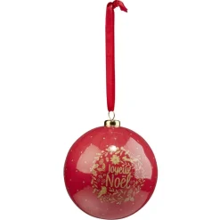 Gifi Boule de Noël papier design Fantasia Ø8cm^ Décoration Sapin