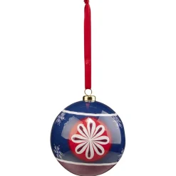 Gifi Boule de Noël papier design Fantasia Ø8cm^ Décoration Sapin