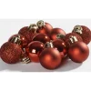 Gifi Boule de Noël rouge x12^ Décoration Sapin