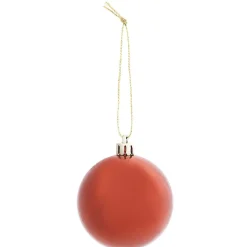 Clearance Gifi Boule de Noël rouge x10