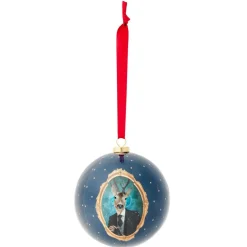Gifi Boule de Noël traditionnel vintage Ø8cm - 3 modèles^ Décoration Sapin