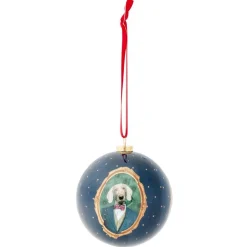 Gifi Boule de Noël traditionnel vintage Ø8cm - 3 modèles^ Décoration Sapin