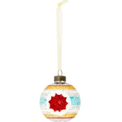 Gifi Boule de Noël vintage Ø6cm - 5 modèles^ Décoration Sapin