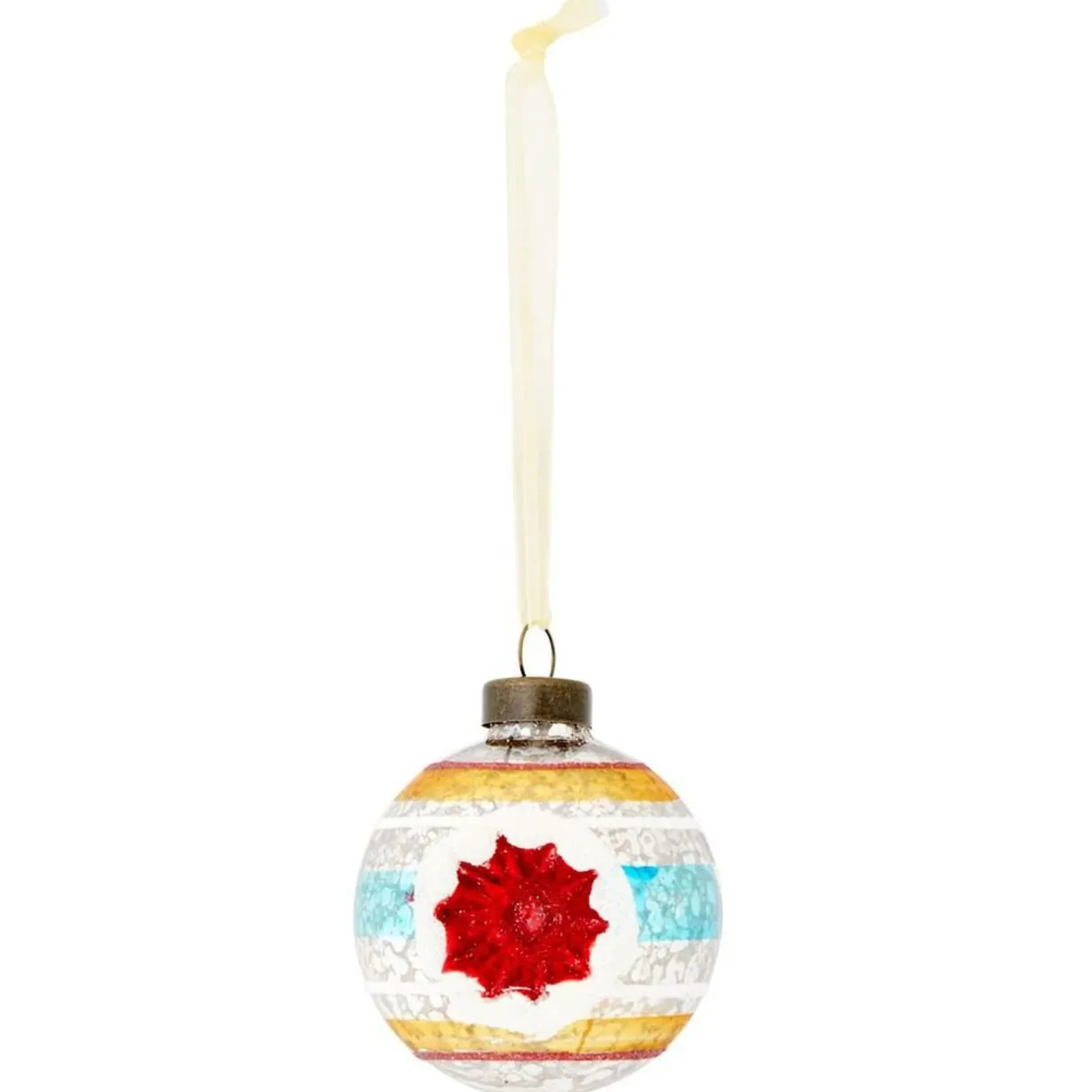 Gifi Boule de Noël vintage Ø6cm - 5 modèles^ Décoration Sapin