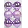 Gifi Boule de Noël violet x6^ Décoration Sapin