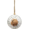 Gifi Boule de Noël XL design forêt Ø12cm^ Décoration Sapin