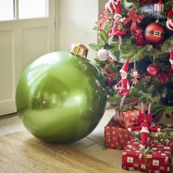 Gifi Boule de Noël XL gonflable Ø65cm pompe incluse - 3 coloris