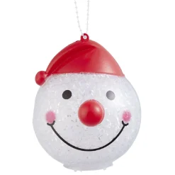 Gifi Boule lumineuse à suspendre déco Noël^ Décoration Sapin